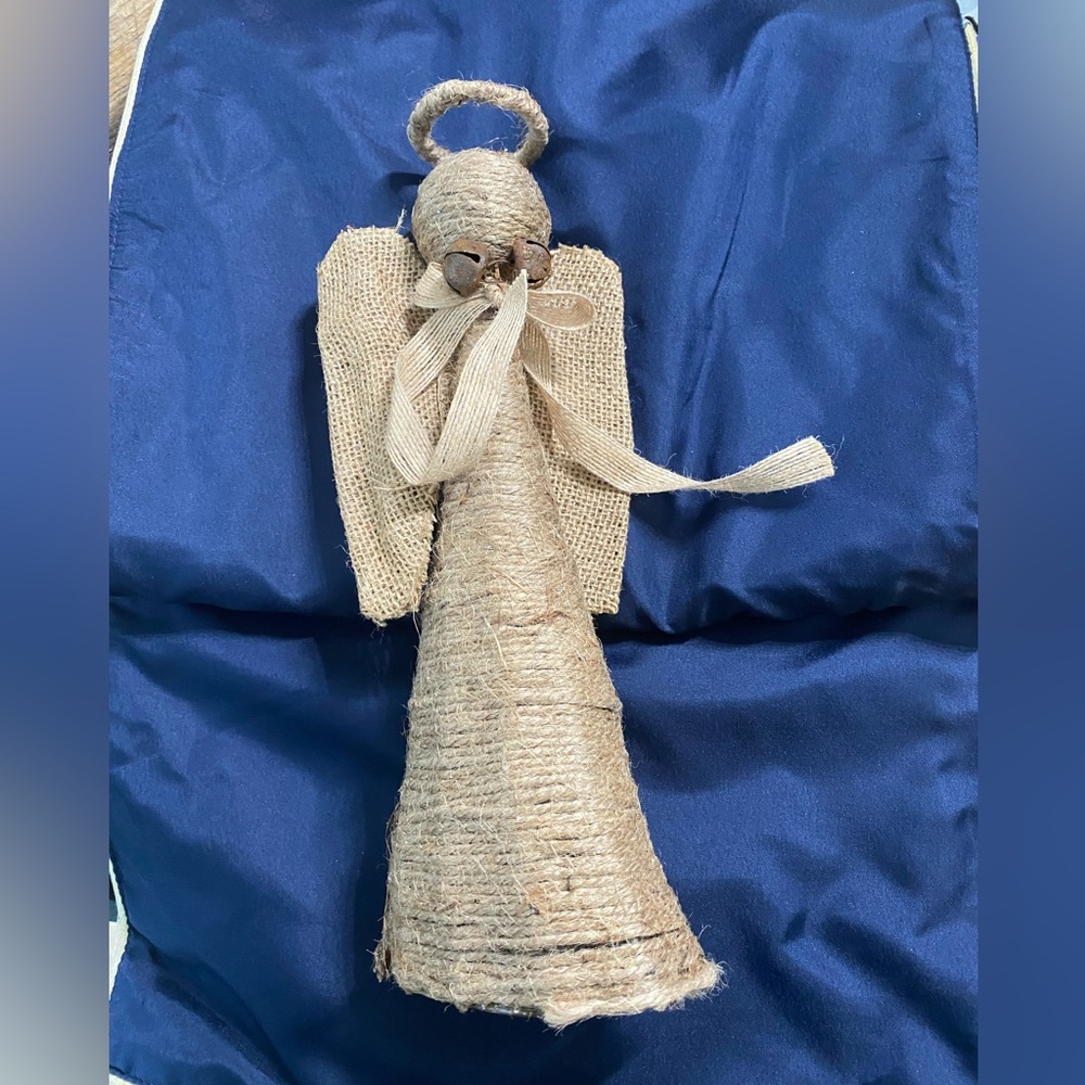 Jute Angel Tree Topper